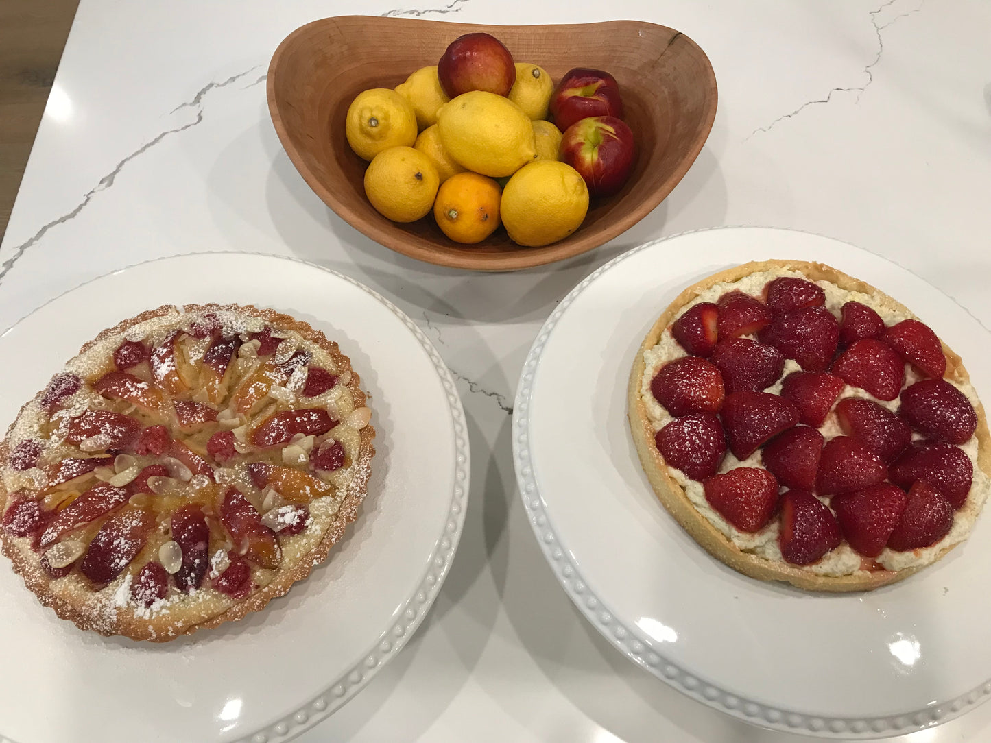 Plum Frangipane